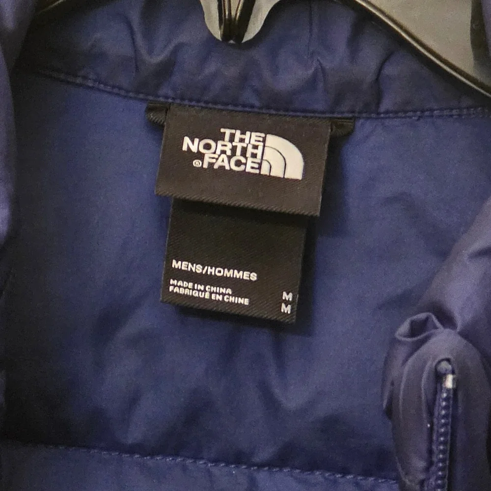 The North Face Mens Aconcagua 2 Blue 550 Down Puffer Jacket NF0A47DU Size M